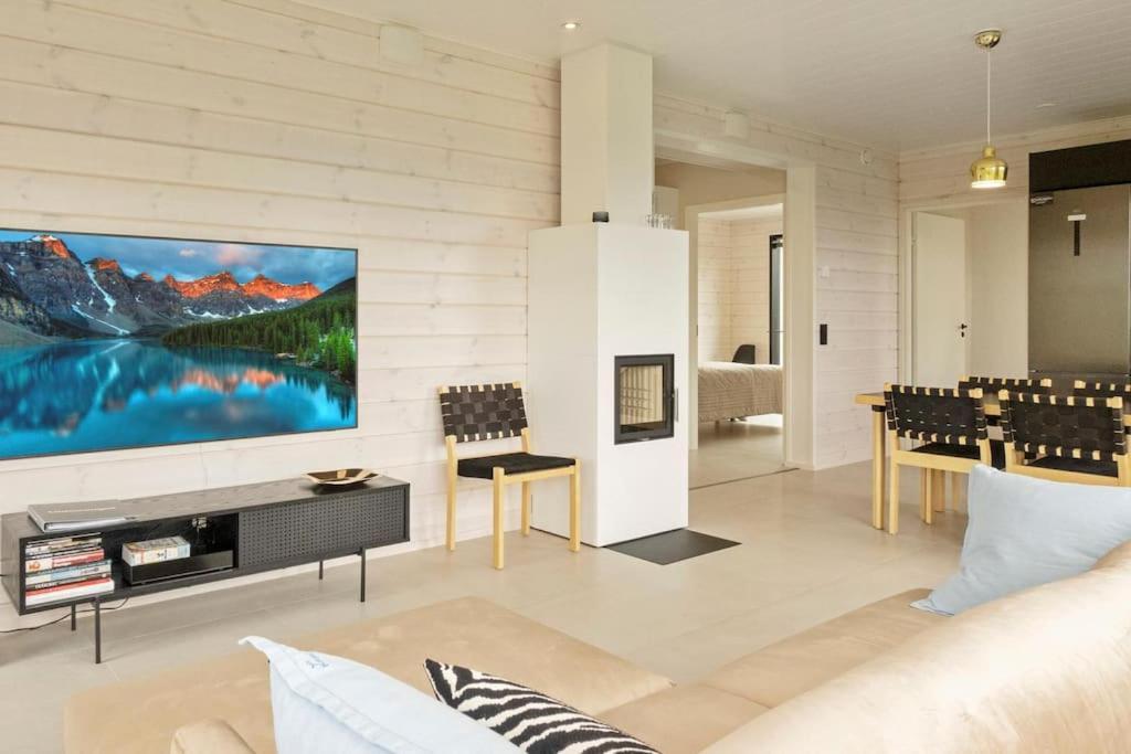 Villa Horihane - Modern Villa With Panoramic View Ivalo Extérieur photo